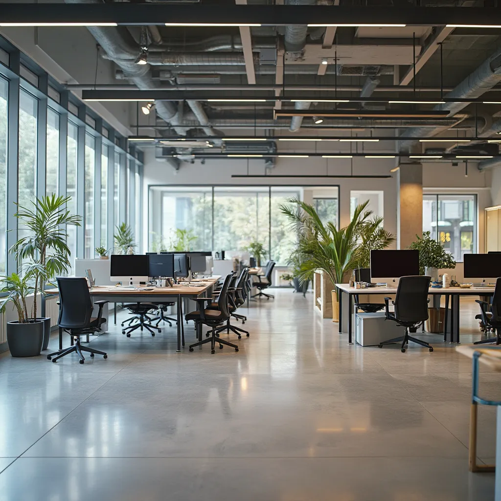 Ambiente de oficina moderno